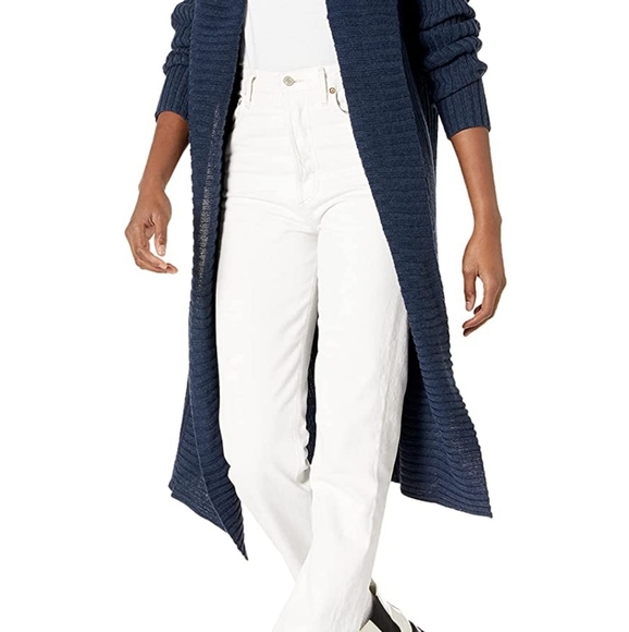 Long Cardigan AMAZON Essentials Navy Heather - Picture 5 of 8